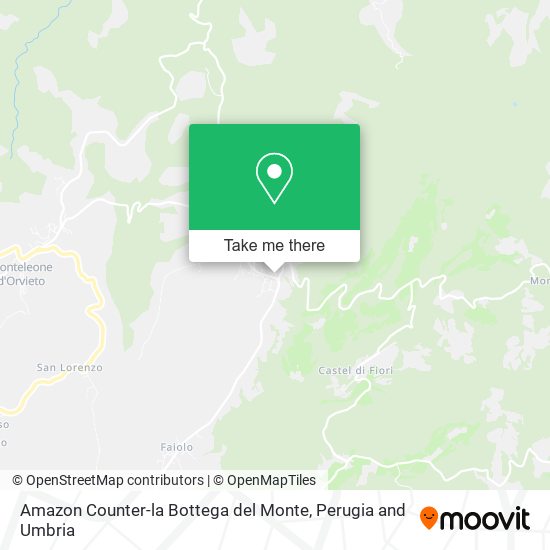 Amazon Counter-la Bottega del Monte map