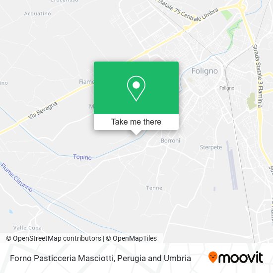 Forno Pasticceria Masciotti map