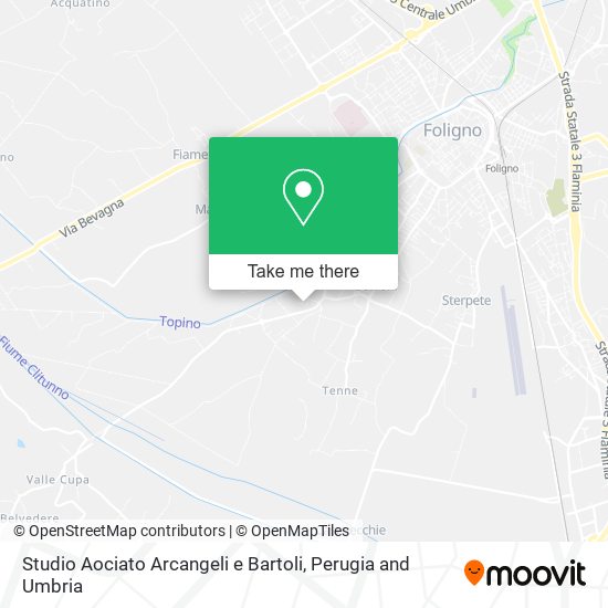 Studio Aociato Arcangeli e Bartoli map