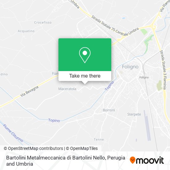 Bartolini Metalmeccanica di Bartolini Nello map