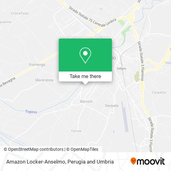 Amazon Locker-Anselmo map