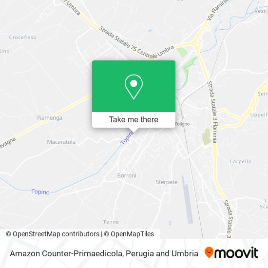 Amazon Counter-Primaedicola map