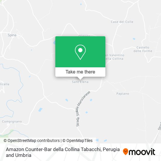 Amazon Counter-Bar della Collina Tabacchi map