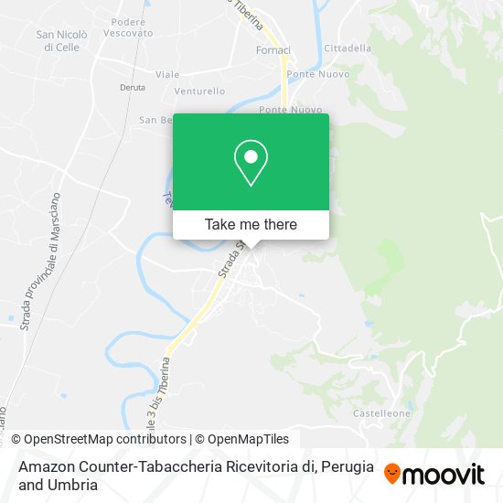 Amazon Counter-Tabaccheria Ricevitoria di map