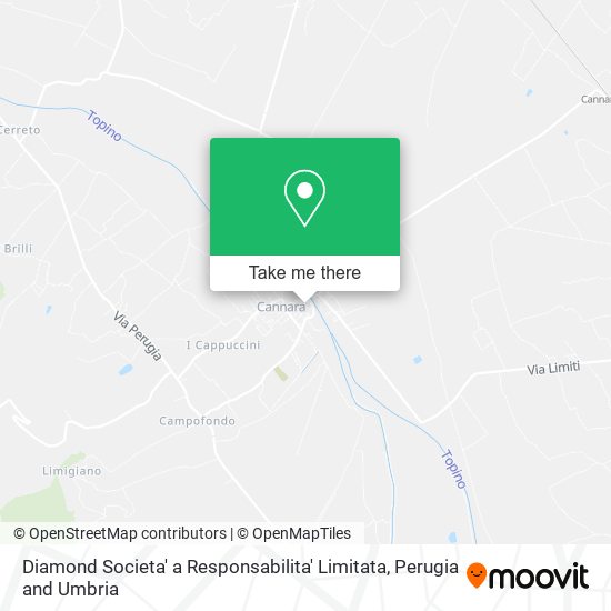 Diamond Societa' a Responsabilita' Limitata map