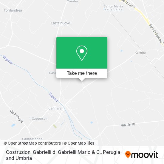 Costruzioni Gabrielli di Gabrielli Mario & C. map