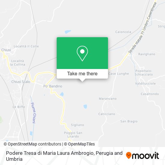 Podere Tresa di Maria Laura Ambrogio map