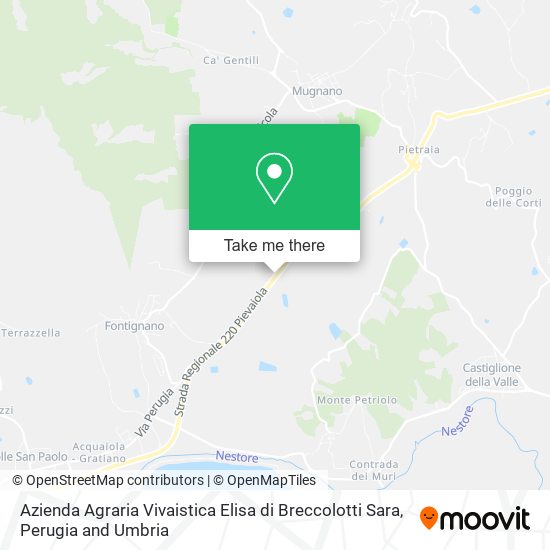 Azienda Agraria Vivaistica Elisa di Breccolotti Sara map