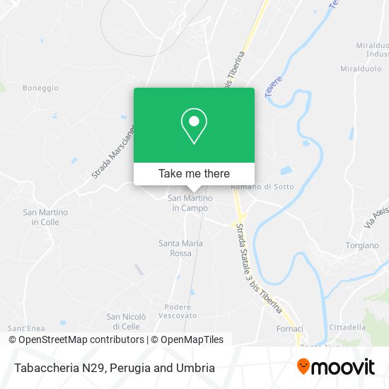 Tabaccheria N29 map