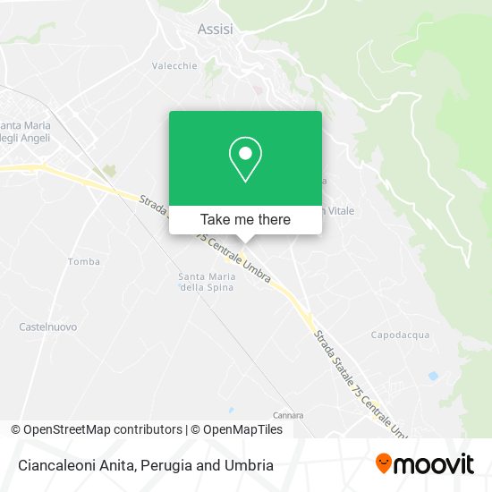 Ciancaleoni Anita map