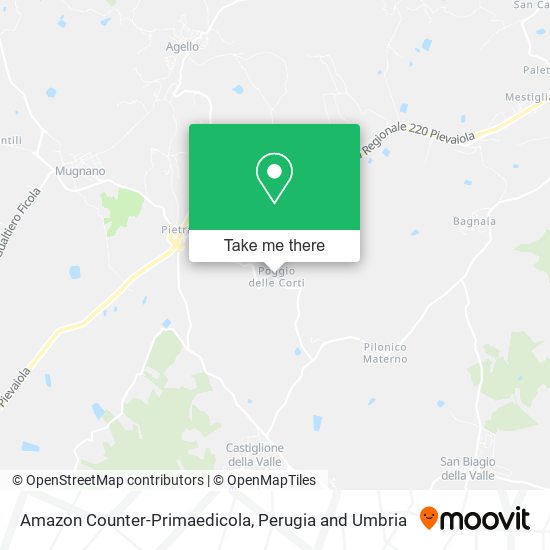 Amazon Counter-Primaedicola map