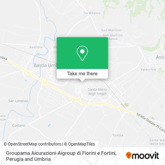 Groupama Aicurazioni-Aigroup di Fiorini e Fortini map