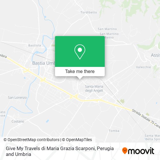 Give My Travels di Maria Grazia Scarponi map
