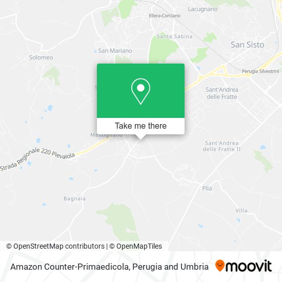 Amazon Counter-Primaedicola map