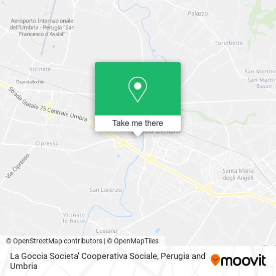 La Goccia Societa' Cooperativa Sociale map