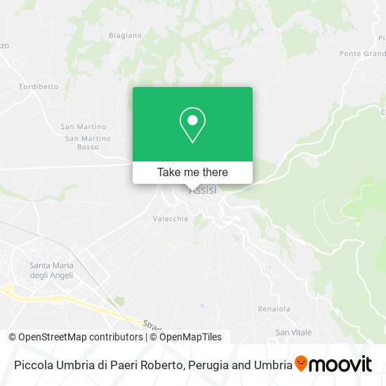 Piccola Umbria di Paeri Roberto map