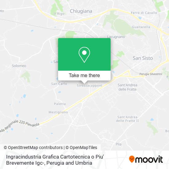 Ingracindustria Grafica Cartotecnica o Piu' Brevemente Igc- map