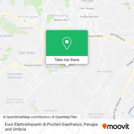 Euro Elettroimpianti di Pochini Gianfranco map