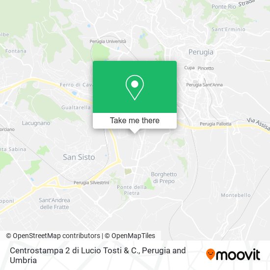 Centrostampa 2 di Lucio Tosti & C. map