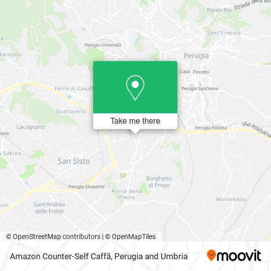 Amazon Counter-Self Caffã map