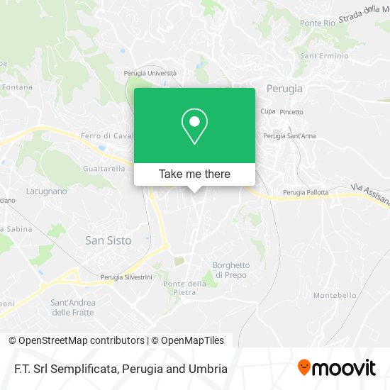 F.T. Srl Semplificata map