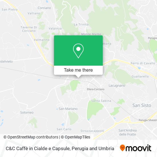 C&C Caffè in Cialde e Capsule map