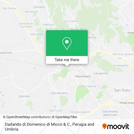 Dadando di Domenico di Micco & C. map