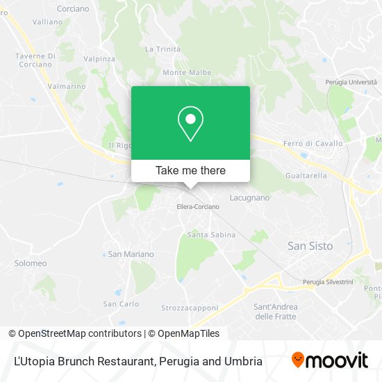 L'Utopia Brunch Restaurant map