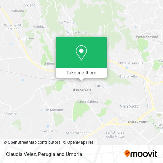 Claudia Velez map
