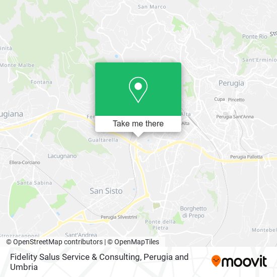 Fidelity Salus Service & Consulting map