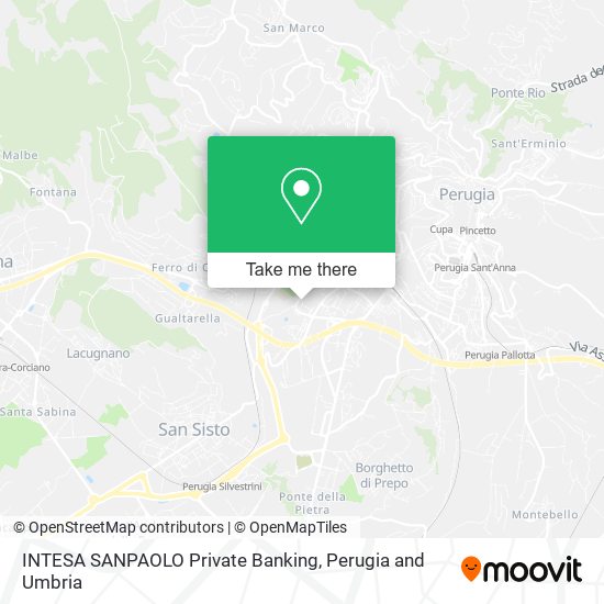 INTESA SANPAOLO Private Banking map