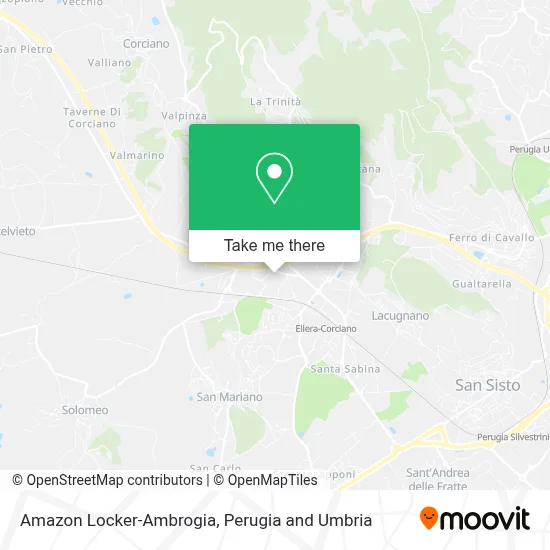 Amazon Locker-Ambrogia map