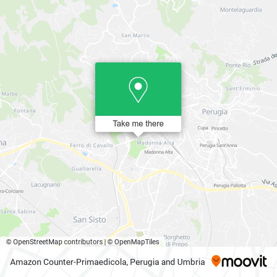 Amazon Counter-Primaedicola map