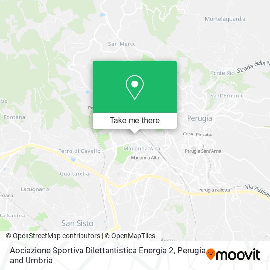 Aociazione Sportiva Dilettantistica Energia 2 map
