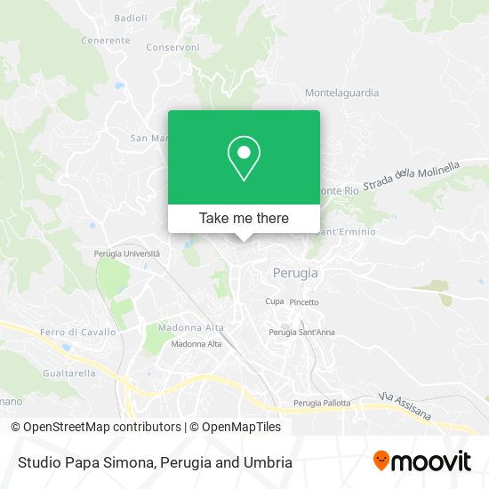 Studio Papa Simona map