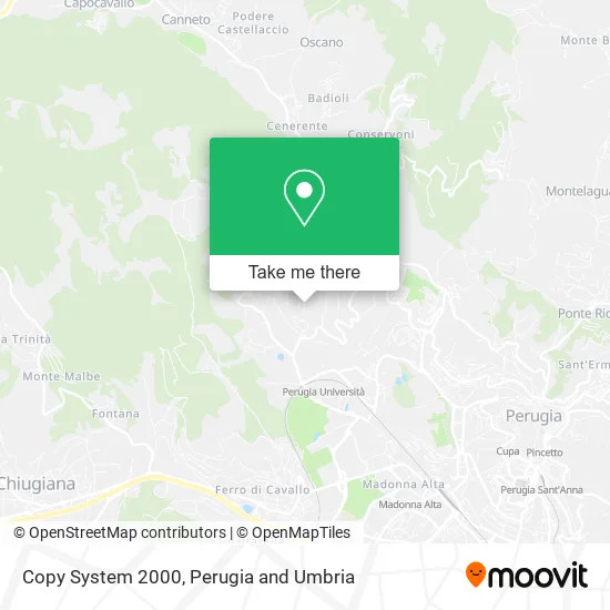Copy System 2000 map