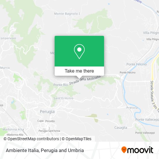 Ambiente Italia map