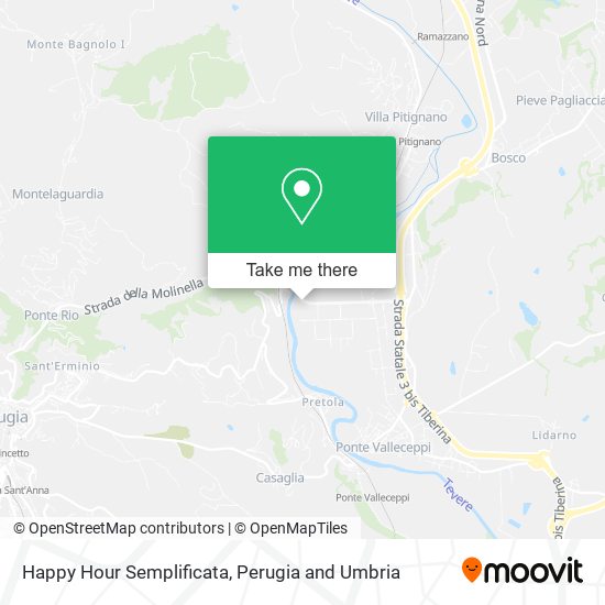 Happy Hour Semplificata map