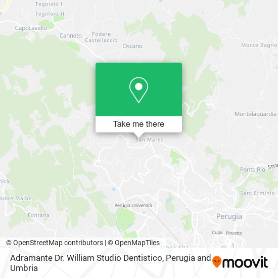 Adramante Dr. William Studio Dentistico map