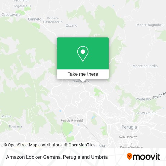 Amazon Locker-Gemina map