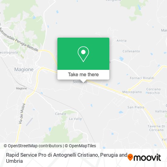 Rapid Service Pro di Antognelli Cristiano map