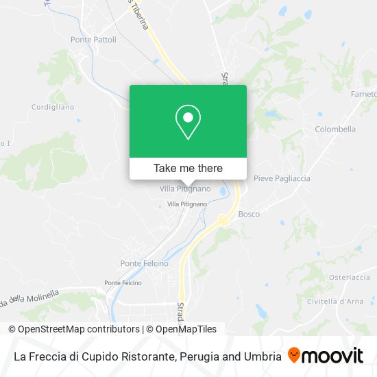 La Freccia di Cupido Ristorante map