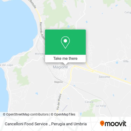 Cancelloni Food Service . map