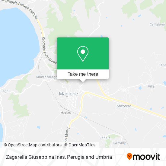 Zagarella Giuseppina Ines map