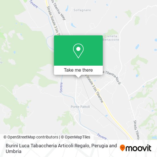 Burini Luca Tabaccheria Articoli Regalo map