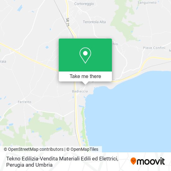 Tekno Edilizia-Vendita Materiali Edili ed Elettrici map