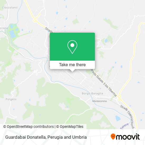 Guardabai Donatella map