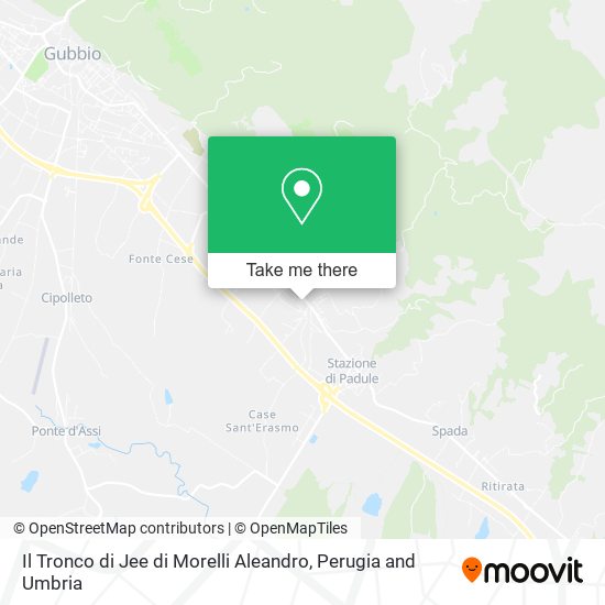 Il Tronco di Jee di Morelli Aleandro map