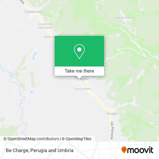 Be Charge map