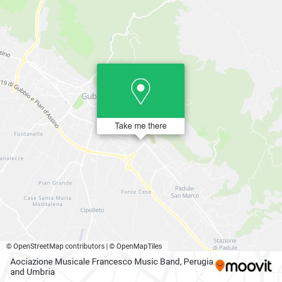 Aociazione Musicale Francesco Music Band map